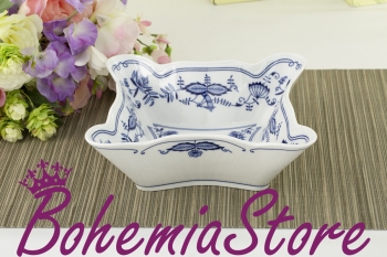 Салатник Квадратный 17 см Мэри-Энн (Mary-Anne) Гжель Чехия